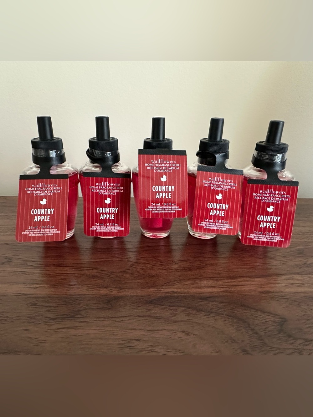 Bath & Body Works Country Apple Wallflowers set of 5